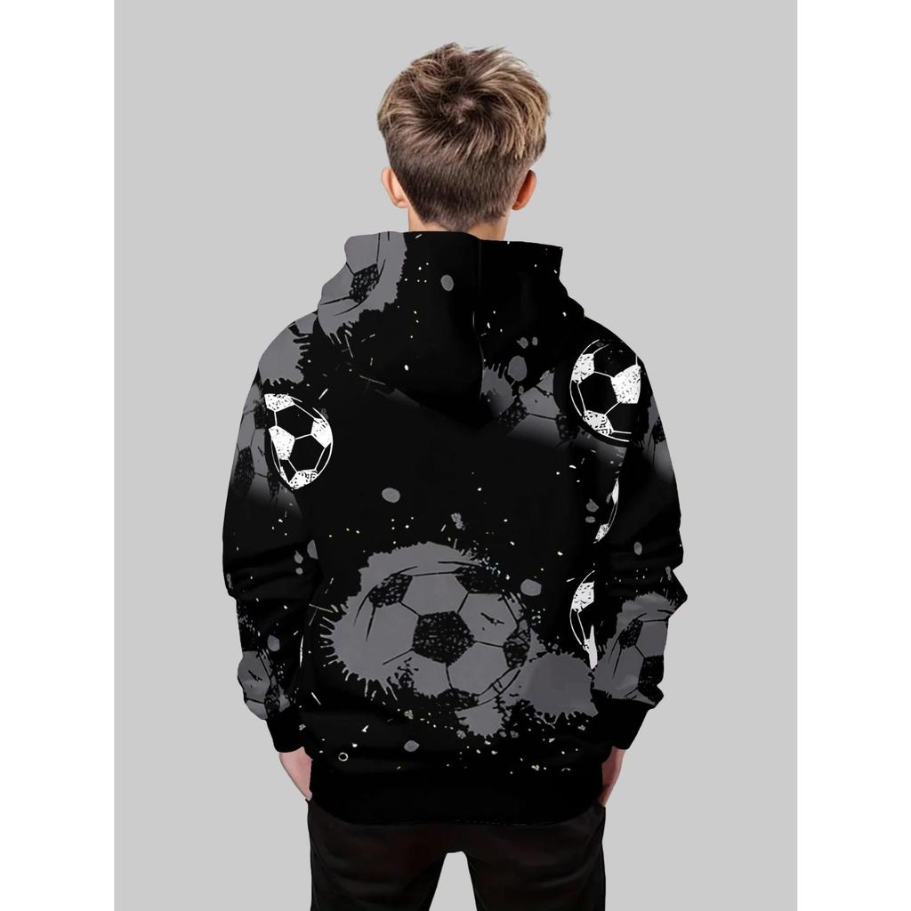 Крутой принт геймпада для мальчиков, повседневные толстовки с длинным рукавом, толстовки для мальчиков, осенне-весенние толстовки с капюшоном, цветная детская одежда для активного отдыха