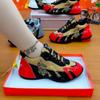 Fashion 2024 Fashion Trend Sports Shoes for Women Auspicious Tiger Embroidery Casual Men Shoes Low-cut Lace-up Couples' Vulcanized Shoes