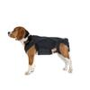 Black Soft Ribbed Pet Vest Dog Adjustable Back Brace for IVDD Dog Back Pain Relief, Arthritis Dachshunds Corgies Dog Vest