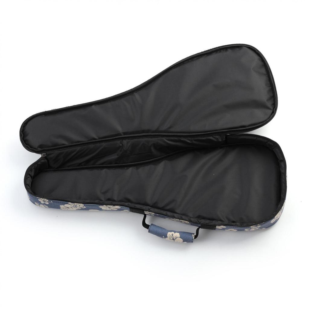 Чехол для гавайской гитары с цветами гибискуса, 21, 23, 26 дюймов, сумка для укулеле, 10 мм, мягкая губчатая подкладка, чехол для переноски гитары с 4 струнами