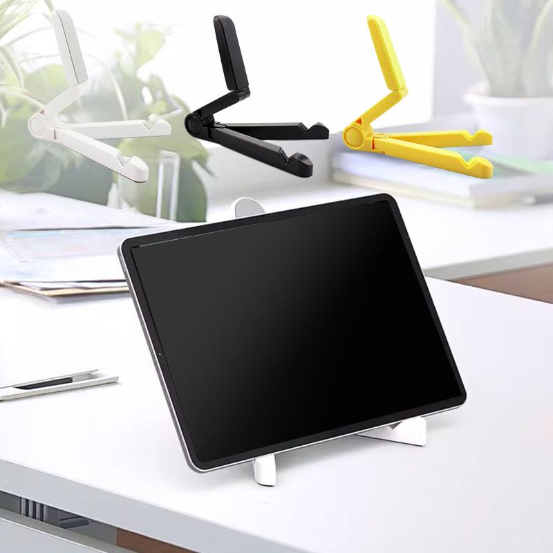 1 шт. Подставка для планшета, удобная для переноски, выдвижная подставка, складной держатель для сотового телефона, пластиковый материал, многоцветный
