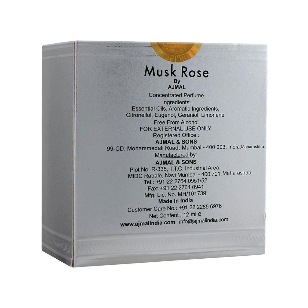 Концентрированный парфюм Мускус и Роза (12 мл), Musk Rose Concentrated Perfume, Ajmal Perfume