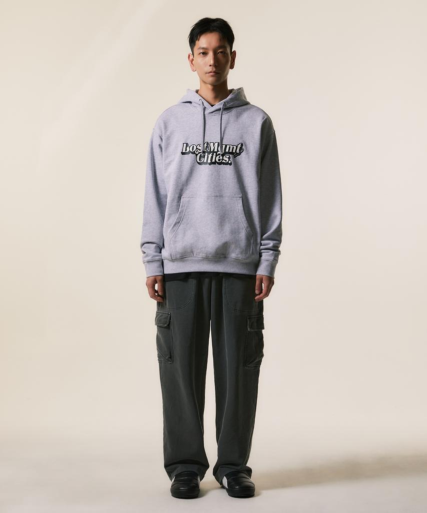 Худи Skool Pin Хизер Серый