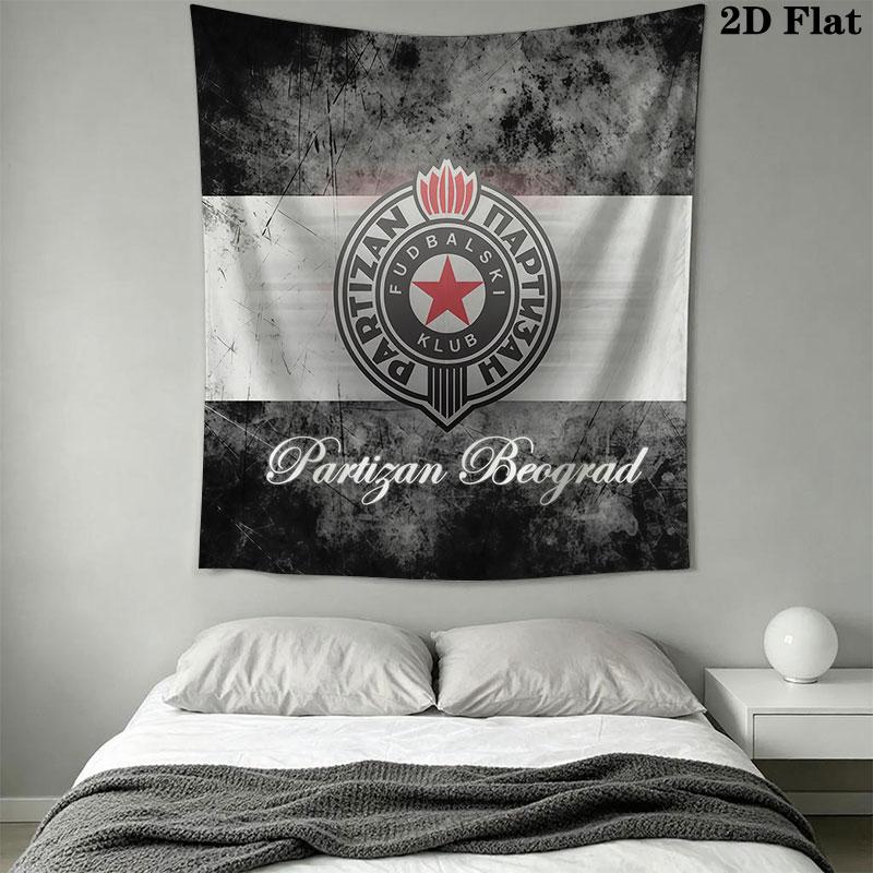 Partizan logo Wall Hanging Printed Fabric Blanket Decorative Tapestries for Bedroom Living Room Home Decor