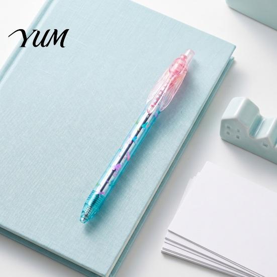 Writing Pens with Flapping Wings Gleaming Dragonfly Gel Pens, 0.5mm Smooth Translucent Body Stationery, Creative Stationery for Students Interactive