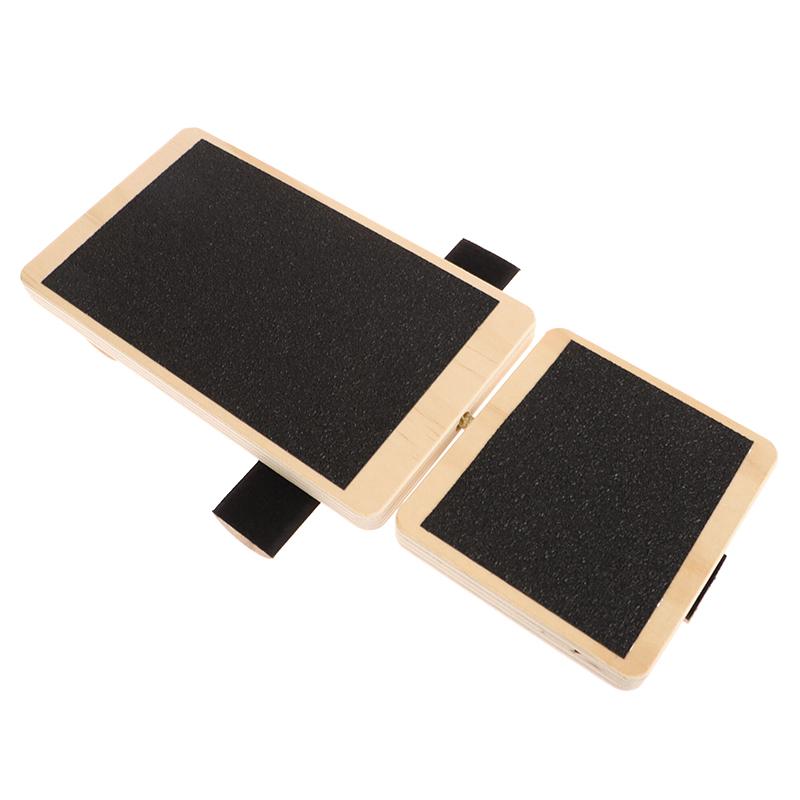 Деревянный растяжитель для ног, укрепитель пилатеса, балансировочная доска для ног, тренажер для стабилизации растяжений лодыжек, инструменты