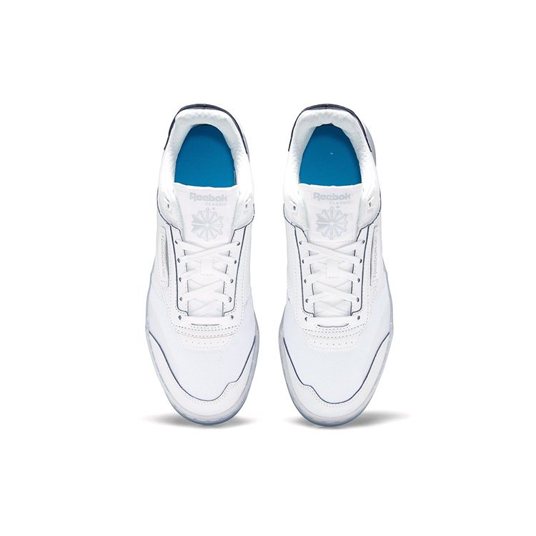Reebok Кроссовки унисекс Club C Legacy White Radiant Aqua - White Brave-Blue GZ0085
