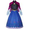 Костюм на Хэллоуин Костюм принцессы из сказки для маленькой сестры для платья принцессы для взрослых для сцены [ChicFlow] Набор, Платье Эльзы, Взрослые,