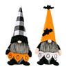 Boo Halloween Elf Dwarfs Dolls Bat Orange Hat Halloween Gnomes Decorations Halloween