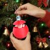 Рождественские шары украшения Клаус/Олень/Снеговик Скрытый Рождественский шар 3D-печатный Санта