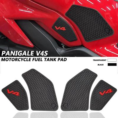 Для Ducati Fuel Tank Grip Pads Knee Traction V4 Panigale V4S Streetfighter V4 S 2025 2020 2019 2018 Противоскользящая наклейка на топливный бак