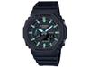 G-Shock GA-2100RC-1AJF TEAL AND BROWN Мужские часы Черный полимерный ремешок День/дата