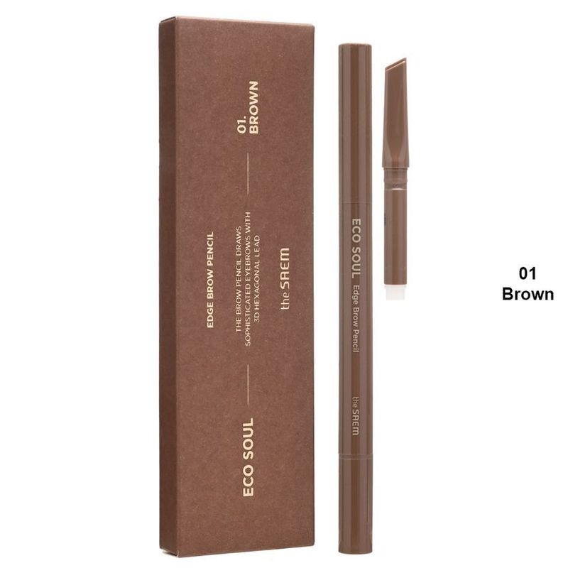 The Saem - Eco Soul Edge Brow Pencil Set - 3 Colors