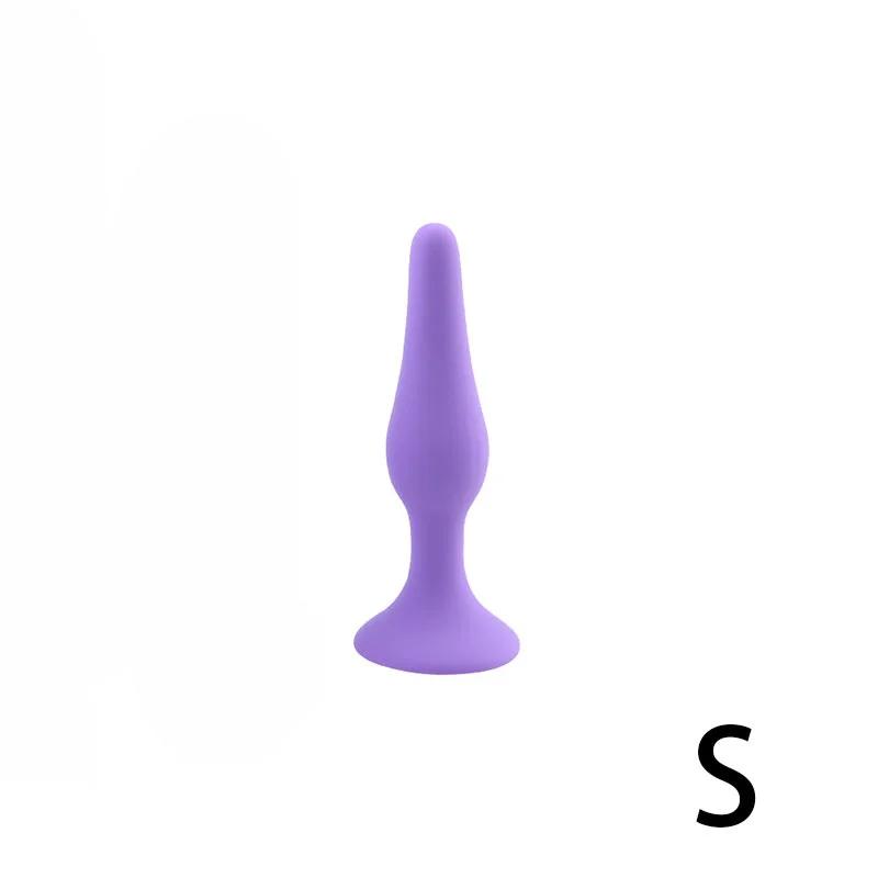 S/M/L/XL Silicone Anal Plug Butt Plug Anus Stimulation Prostate Massage Sex Toys for Women Men Gay Anal Dilator Sex Products