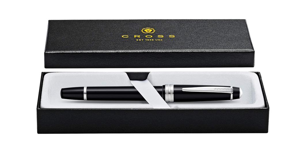 Перьевая ручка CROSS Cross Bailey Light Black XF NAT0746-1XS