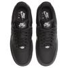 Nike Air Force 1 Low '07 Lx Black Silver Mini Swoosh Women's Sneakers HQ1180-001