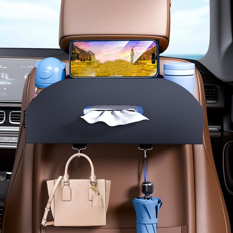 Автомобильный органайзер на заднее сиденье, держатель для стакана, автомобильная организация для детей, держатель для стакана, коробка для хранения салфеток, ящик для хранения