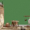 Christmas Stripes Green Wallpaper, Green Background 50x1000