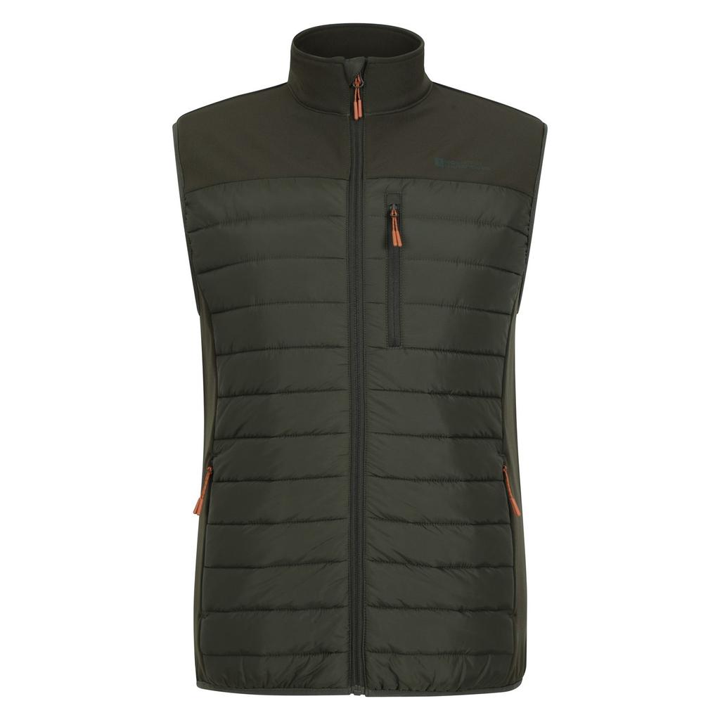 Mountain Warehouse Mens Turbine II Hybrid Padded Gilet