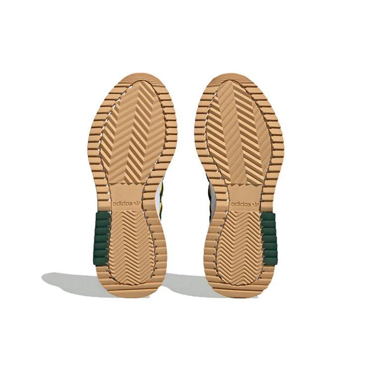 Adidas Retropy F2 Алюминиевые зеленые синельные кроссовки унисекс Кремовые Темно-зеленые Солнечно-желтые HQ4360