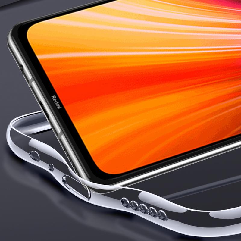 Прозрачный силиконовый чехол для Xiaomi Redmi Note 5 6 7 8 10 Pro на redmi 6 6A 7 7A 8 8A 9 9A 9C NFC note 9 pro max 10s K20 K30 K40 Прозрачный мягкий чехол