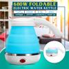 680W Portable Electric Kettle Silicone Mini Foldable Electric Kettles 110-240V Travel Boiler Kettle