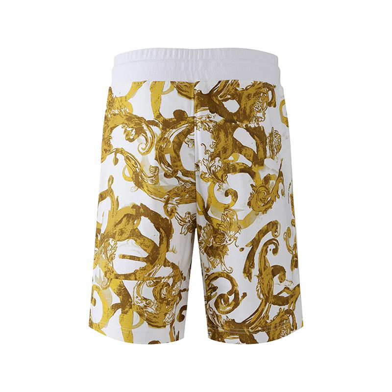 VERSACE JEANS COUTURE Casual Shorts Men's White Multicolor 76GAD3B0-FS127-G03