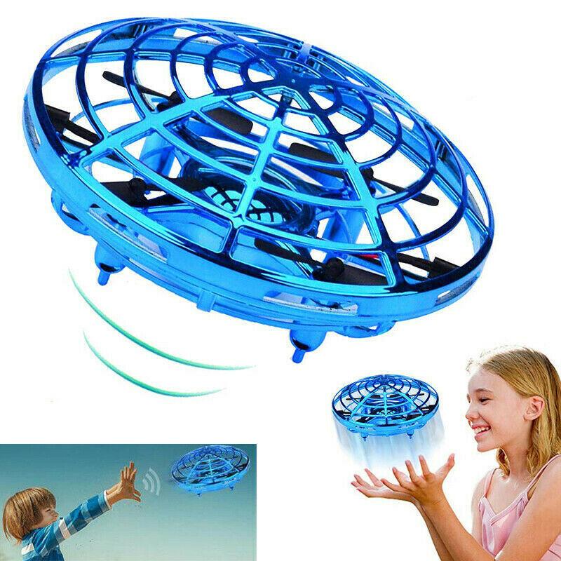 Мини-дрон с ручным управлением, индукционная левитация, летающая игрушка НЛО для детей, подарок, развлечение