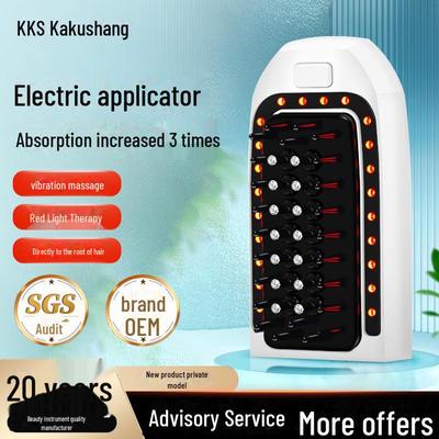 «Электрическая массажная расческа для волос с аппликатором для жидкости»