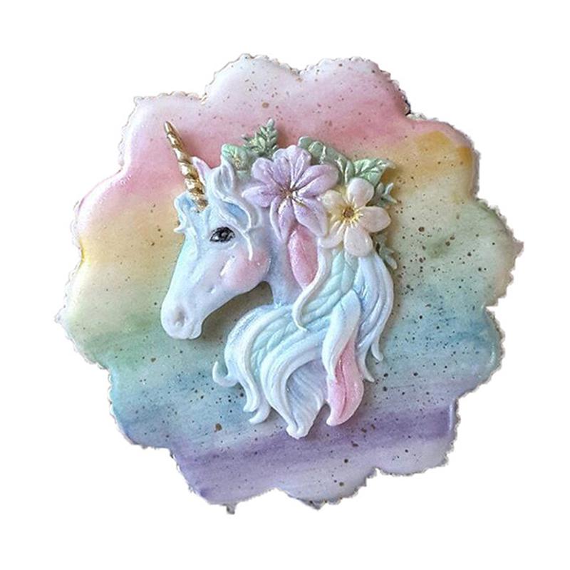 Силиконовая форма для лошади, форма для помадки, инструменты для украшения торта, форма для шоколадной мастики