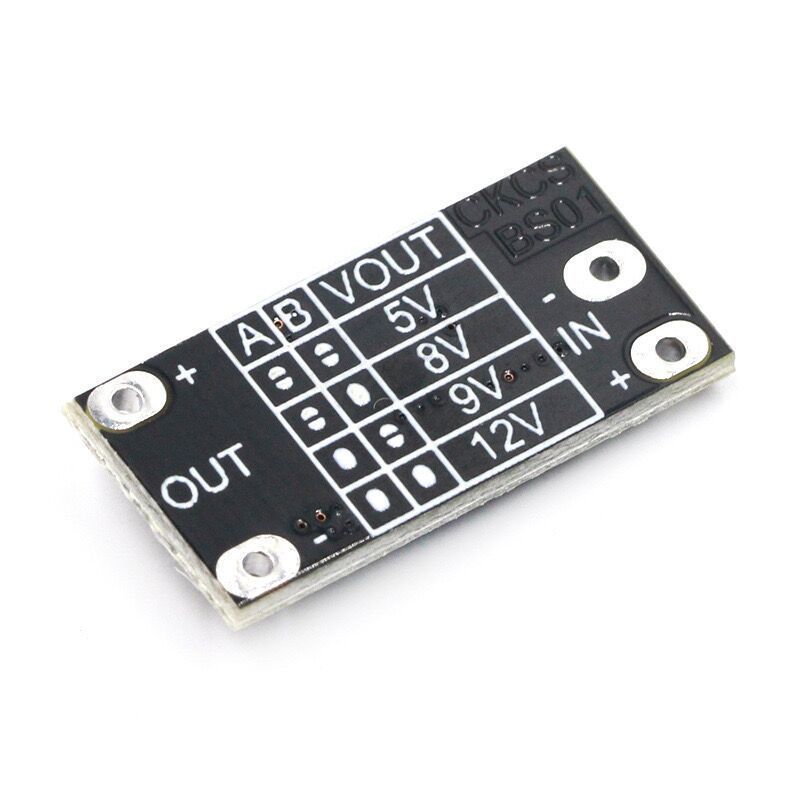 Модуль мини-повышающего DC-DC-преобразователя 3,7 В в 12 В, поддерживает выход 5 В/8 В/9 В/12 В, повышение напряжения литиевой батареи