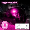 New car motorcycle flash light multi-function touch light colorful RGB warning light touch tail light