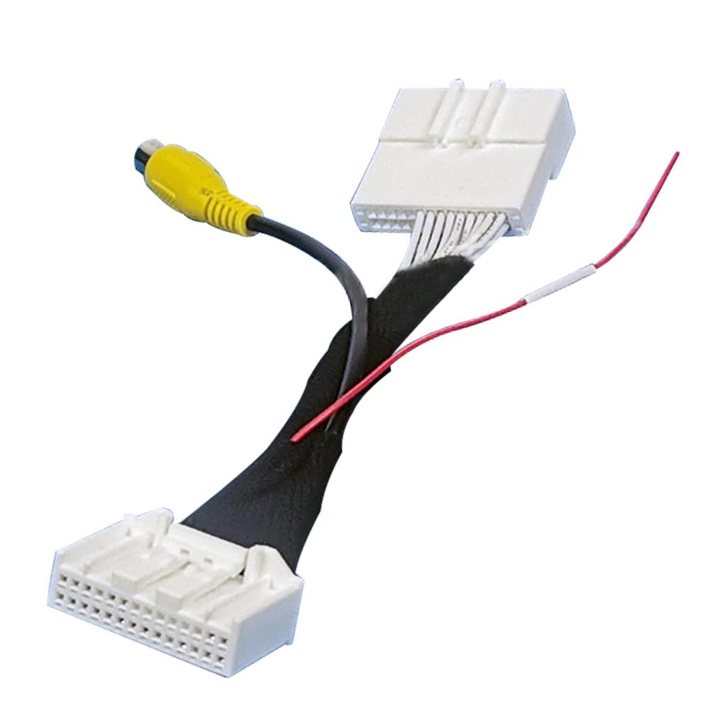 XIJIANG Backup Camera Conversion Cable Corolla Cross Backup Camera Connection Adapter TV Canceller for Dealer Navigation TV Kit Watch TV While Driving