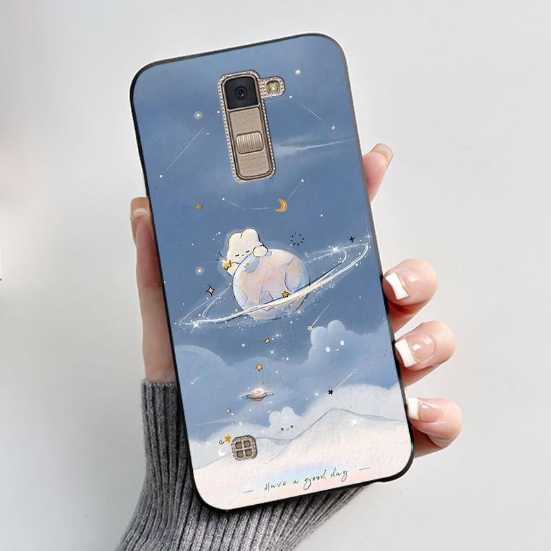 Милый Чехол Для LG K10 2016 / K10 2017 / K10 2018 Защитная Крышка LG K11 2018 / K11 PLUS Чехол Мягкий Силикон Мультяшный Корпус Funda