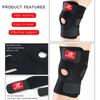 Knee Brace Open Patella Support Adjustable Elastic Sports Kneecap Protector