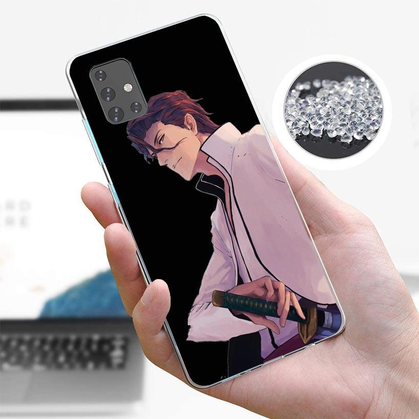 Bleach Aizen Sousuke Phone Case For Samsung Galaxy A52 A51 A50S A32 A22 A12 A02S A72 A71 A31 A70 A30S Note 20 Ultra 10 Plus S10