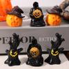 3Pcs Halloween Witch Pumpkin House Tree Desktop Decoration Halloween Party Supplies Haunted House Horror Props Kids Gifts