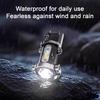 Yousheng Portable Rechargeable Keychain Flashlight Dual Light Source Control Red Warning Light Waterproof Design Key Chain