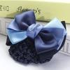Nurses Bowknot Bowknot Ribbon Satin Hair Accessories Bun Net Snood Bun Maker Occupation Headdresses