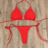 Summer Sexy Women Sports Swimsuit Sexy Bikini Lingerie (No Padding)