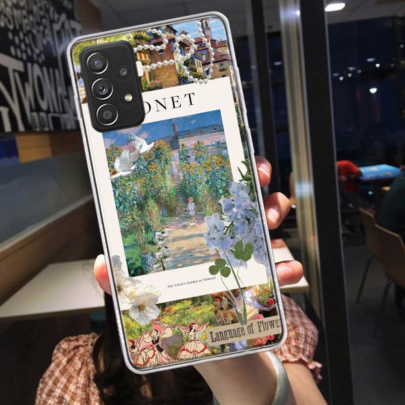 Чехол для телефона 'Сказочное Ядро' в сказочной эстетике для Samsung A54 A57 A37 A17 A14 A15 A12 A24 A34 A55 A35 A25 A52S A07 A05S A04S