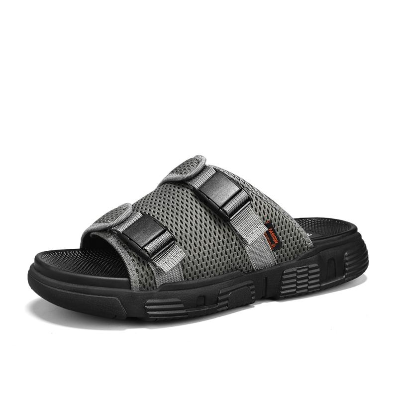 Stylish Brand Male Slippers Soft Open-toe Sandals Summer Beach Casual Shoes Slides Original Men Flip-flop Summer Men's Sandals