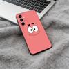 Мягкий силиконовый чехол для телефона S-B-Спанч Боб для Samsung Galaxy A73/A71/A72/A70/A53/A52/A51 - Черный