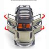 Масштаб 1/24 Land Rover Defender SUV, металлический литой под давлением игрушечный автомобиль из сплава, модель автомобиля со звуком и светом для мальчиков, детей, подарок, транспортные средства, коллекция хобби