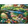 Алиса в стране чудес Фэнтези (холст) Пазл Disney 1000 деталей