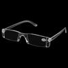 Fashion Rimless Plastic Eyeglasses Clear Presbyopia Transparent Resin Unisex Reading Glasses  Unique