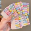 5/6PCS/set Mini Hair Clip Colorful Headband Fashion BB Clip  For Kids