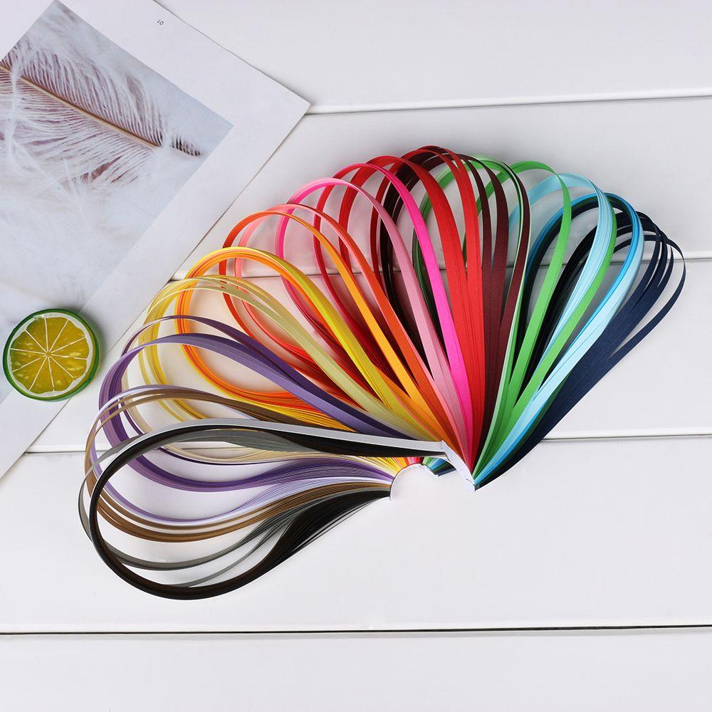 3/5/7/10mm NEW DIY Craft Quilling Paper Solid Color Origami Tool Handmade