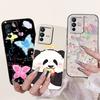 Fashion Panda Cover For Vivo V23 5G Case V2130 V2303 Soft Silicone TPU Fundas Phone Cases For Vivo V 23 V23 5G Back Cover Bumper