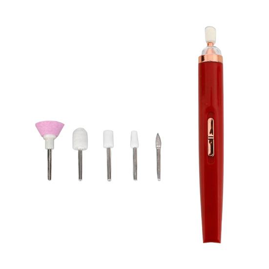 1 комплект, электрическая пилочка для ногтей, высокоскоростная, экономичная, долговечная, отличная ручная шлифовальная машина со сверлами для салона